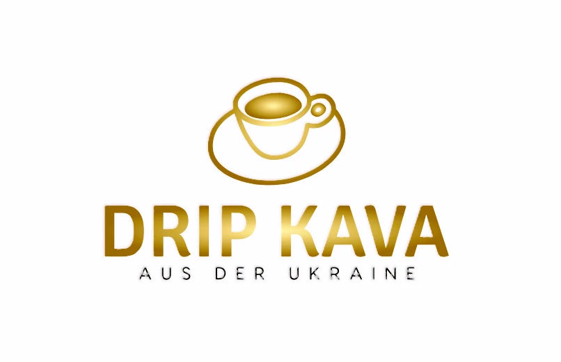 Logo des Unternehmens mit Kaffeetasse